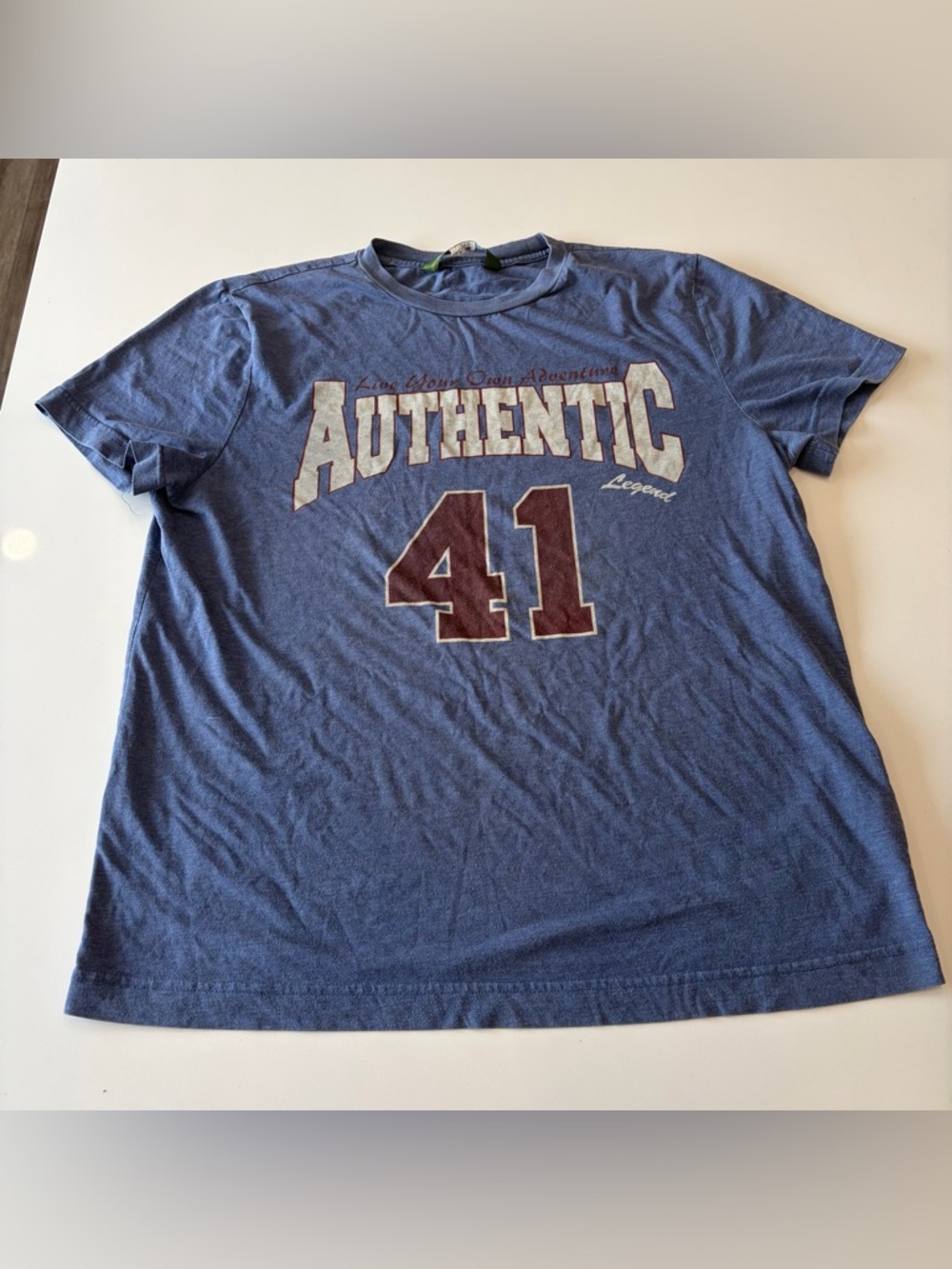 Jeep Blue Graphic 'Authentic 41' Short Sleeve Tee